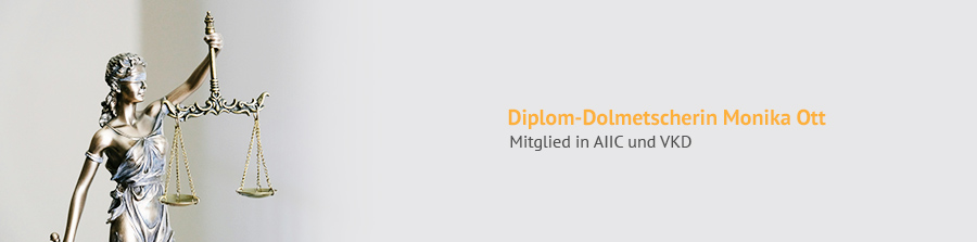 Diplom-Dolmetscherin Monika Ott, Mitglied im VKD