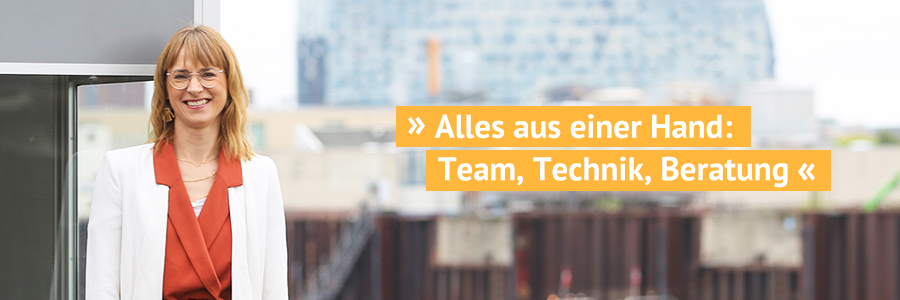 Monika Ott, Konferenzdolmetscherin: Alles aus einer Hand: Team, Technik, Beratung